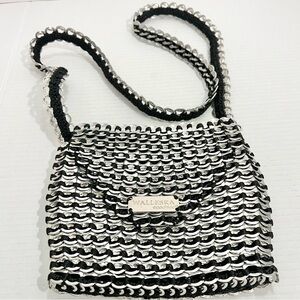 Walleska Ecochicc Soda Tab Shoulder Bag – Recycle Art Statement Y2K Boho Green